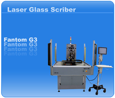 laser scribing dicing fpd glass