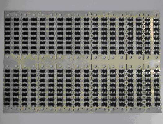 Deflashing Glass Panels