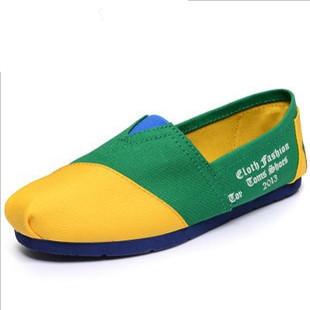 cheap yellow flats